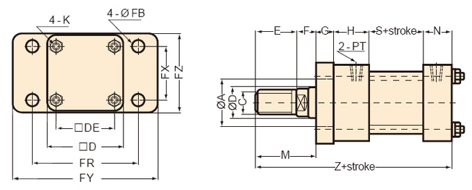 Heavy Oil Hydraulic Cylinder