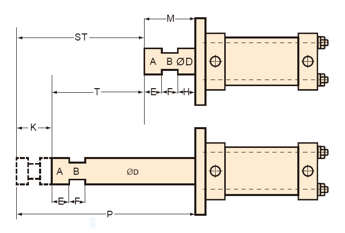 Heavy Oil Hydraulic Cylinder